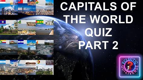 Multiple Choice World Capitals .